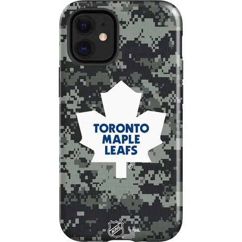 NHL Toronto Maple Leafs Camo iPhone 12 Mini Impact Case