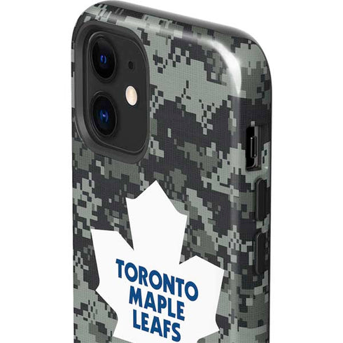 NHL Toronto Maple Leafs Camo iPhone 12 Mini Impact Case