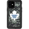 NHL Toronto Maple Leafs Camo iPhone 12 Mini Waterproof Case