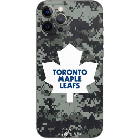 NHL Toronto Maple Leafs Camo iPhone 12 Pro Max Skin