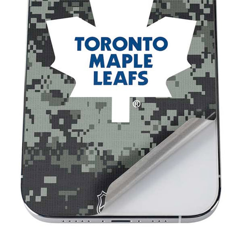 NHL Toronto Maple Leafs Camo iPhone 12 Pro Max Skin
