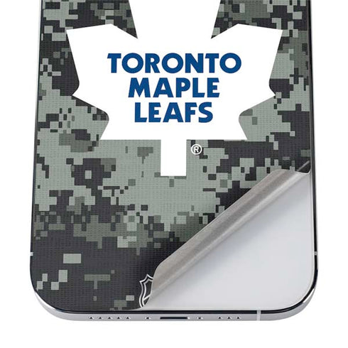 NHL Toronto Maple Leafs Camo iPhone 12 Pro Skin