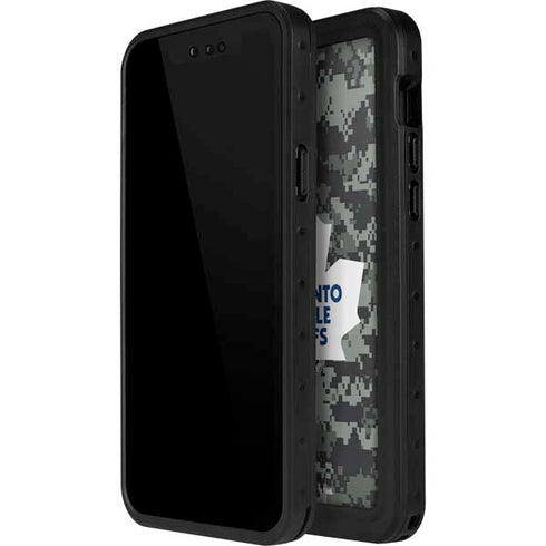 NHL Toronto Maple Leafs Camo iPhone 12 Waterproof Case