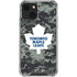 NHL Toronto Maple Leafs Camo iPhone 13 Clear Case