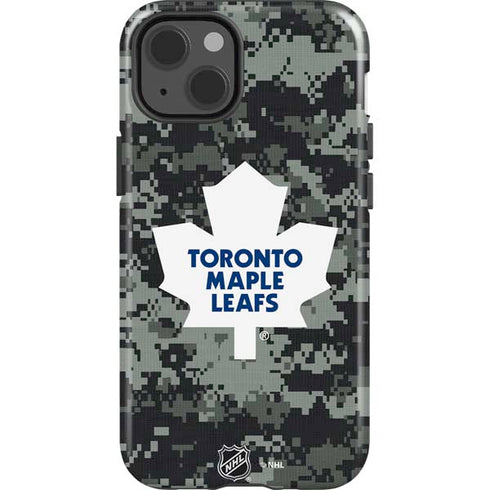 NHL Toronto Maple Leafs Camo iPhone 13 Impact Case