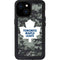 NHL Toronto Maple Leafs Camo iPhone 13 Mini Waterproof Case