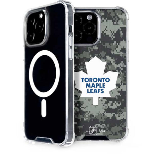 NHL Toronto Maple Leafs Camo iPhone 13 Pro Max MagSafe Case