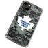 NHL Toronto Maple Leafs Camo iPhone 14 Clear Case