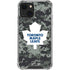 NHL Toronto Maple Leafs Camo iPhone 14 Plus Clear Case
