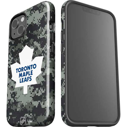 NHL Toronto Maple Leafs Camo iPhone 15 Impact Case