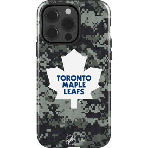 NHL Toronto Maple Leafs Camo iPhone 14 Pro Impact Case