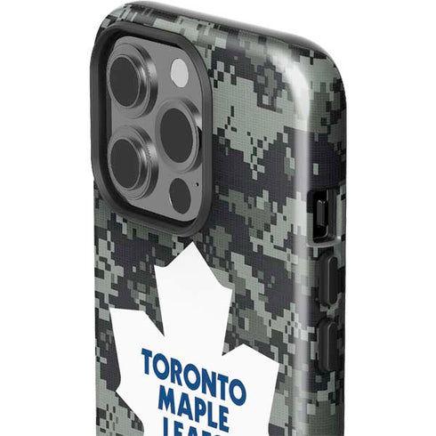NHL Toronto Maple Leafs Camo iPhone 15 Pro Impact Case