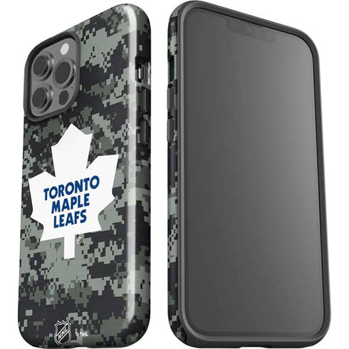 NHL Toronto Maple Leafs Camo iPhone 15 Pro Max Impact Case