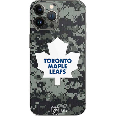 NHL Toronto Maple Leafs Camo iPhone 14 Pro Max Skin