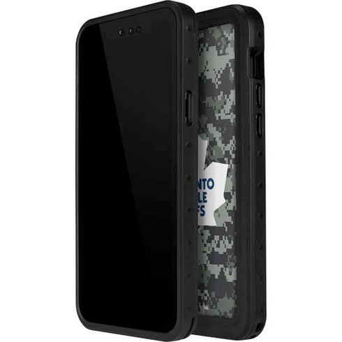 NHL Toronto Maple Leafs Camo iPhone 14 Pro Max Waterproof Case