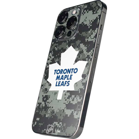 NHL Toronto Maple Leafs Camo iPhone 14 Pro Skin