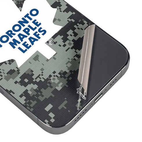 NHL Toronto Maple Leafs Camo iPhone 14 Pro Skin