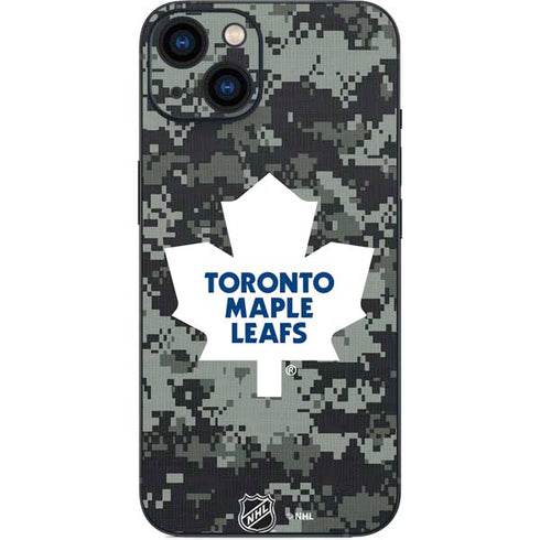 NHL Toronto Maple Leafs Camo iPhone 14 Skin