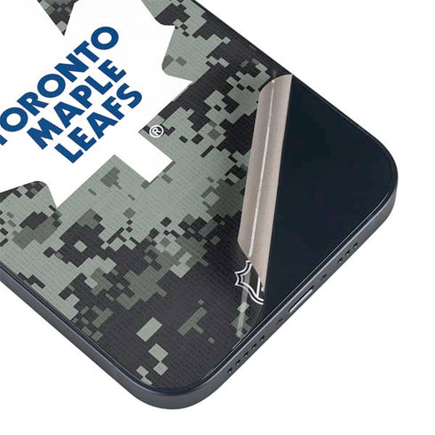 NHL Toronto Maple Leafs Camo iPhone 14 Skin