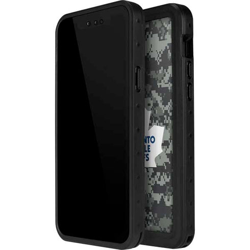NHL Toronto Maple Leafs Camo iPhone 15 Waterproof Case