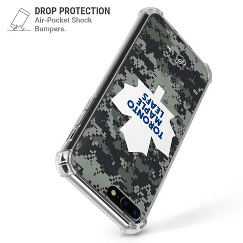 NHL Toronto Maple Leafs Camo iPhone 7/8 Plus Clear Case