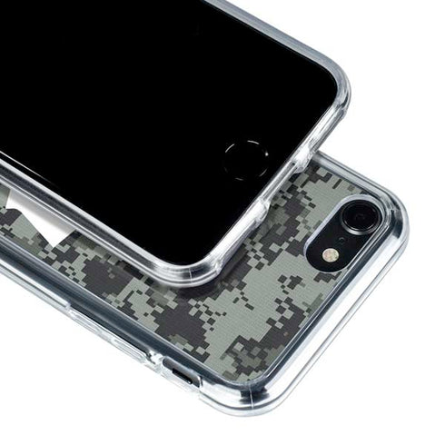 NHL Toronto Maple Leafs Camo iPhone SE (2nd & 3rd Gen) Clear Case