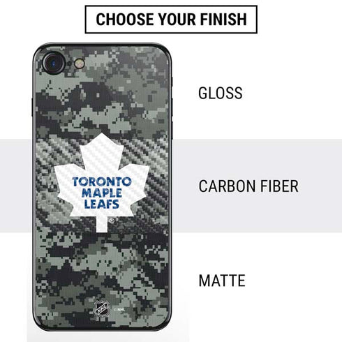 NHL Toronto Maple Leafs Camo iPhone SE (2nd & 3rd Gen) Skin