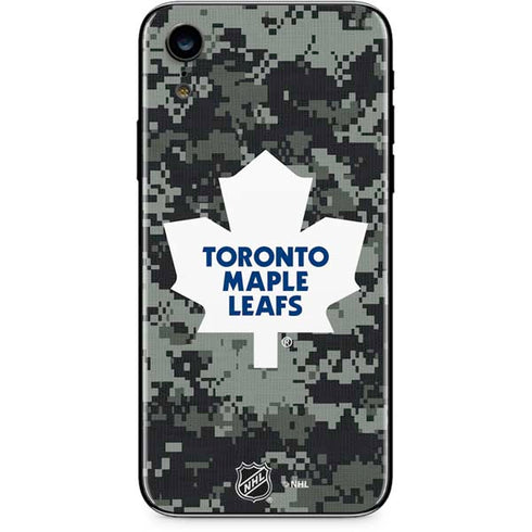 NHL Toronto Maple Leafs Camo iPhone XR Skin