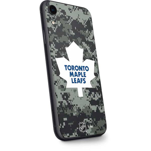 NHL Toronto Maple Leafs Camo iPhone XR Skin