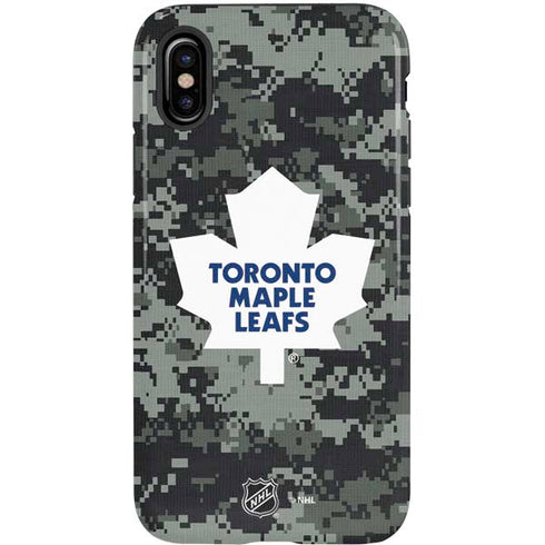 NHL Toronto Maple Leafs Camo iPhone XS Pro Case