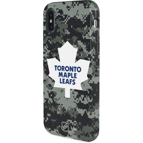 NHL Toronto Maple Leafs Camo iPhone XS Pro Case