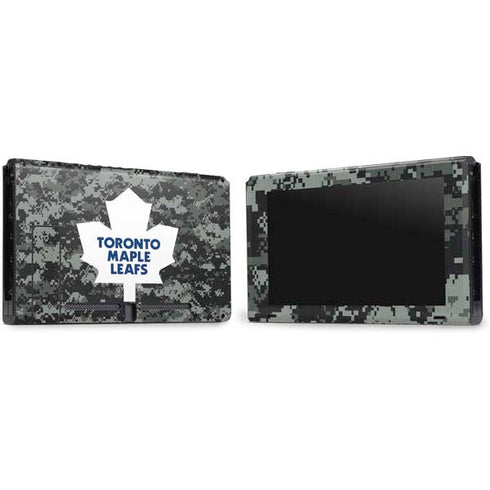 NHL Toronto Maple Leafs Camo Nintendo Switch Bundle Skin