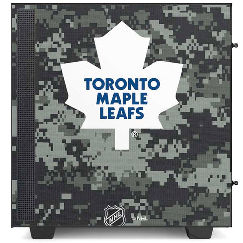 NHL Toronto Maple Leafs Camo NZXT H510 Compact ATX Mid-Tower Case Skin
