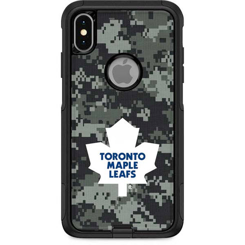 NHL Toronto Maple Leafs Camo Otterbox Commuter iPhone Skin