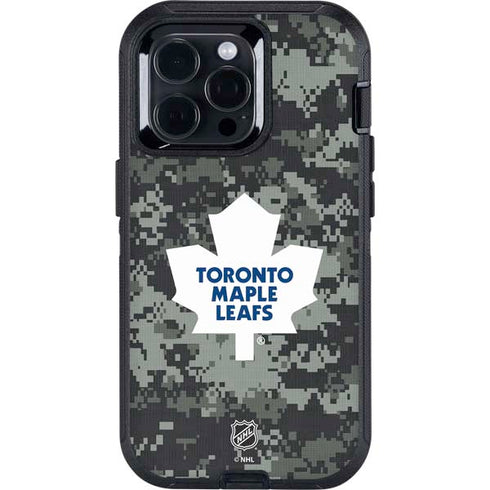 NHL Toronto Maple Leafs Camo Otterbox Defender iPhone Skin