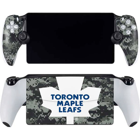 NHL Toronto Maple Leafs Camo PlayStation Portal Remote Player Skin