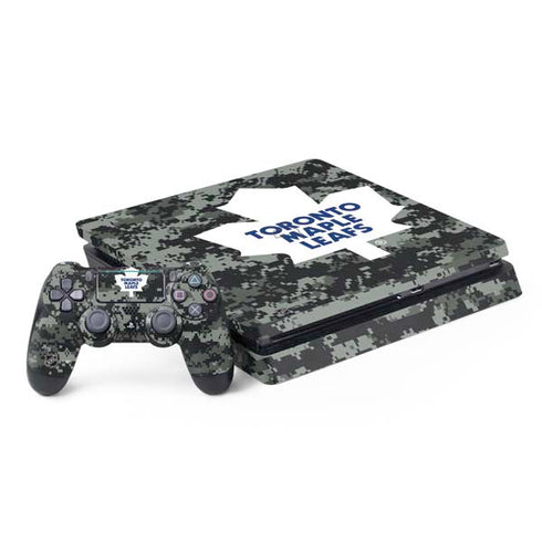 NHL Toronto Maple Leafs Camo PS4 Slim Bundle Skin