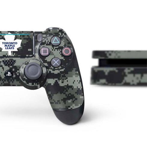 NHL Toronto Maple Leafs Camo PS4 Slim Bundle Skin