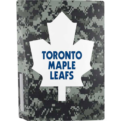 NHL Toronto Maple Leafs Camo PS5 Console Skin