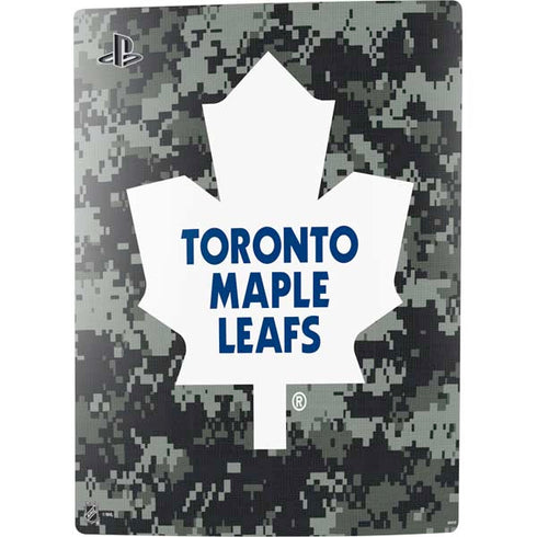 NHL Toronto Maple Leafs Camo PS5 Digital Edition Bundle Skin