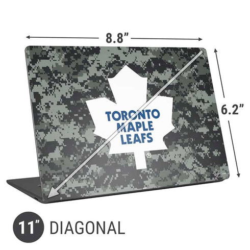 NHL Toronto Maple Leafs Camo Universal Laptop 11in (8.8 x 6.2in) Skin