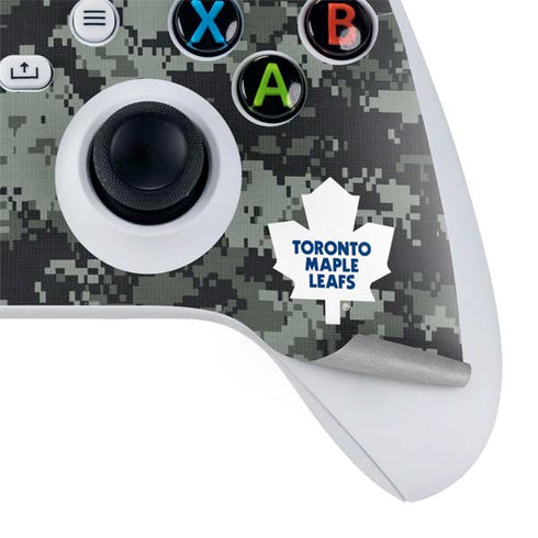 NHL Toronto Maple Leafs Camo Xbox Series S Bundle Skin