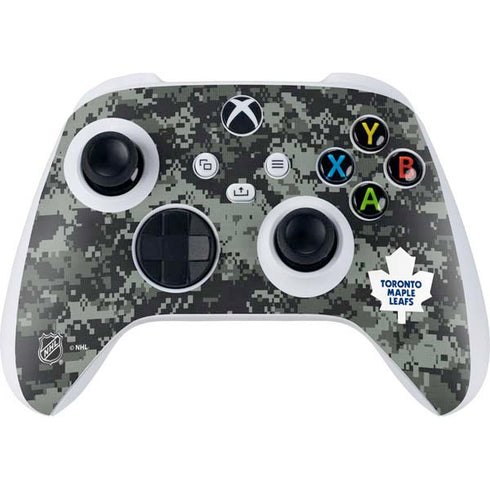 NHL Toronto Maple Leafs Camo Xbox Series S Controller Skin