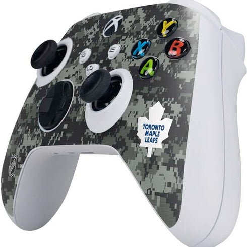 NHL Toronto Maple Leafs Camo Xbox Series S Controller Skin