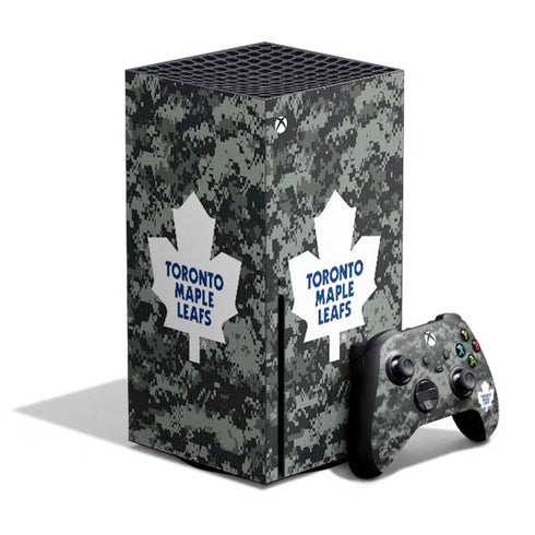 NHL Toronto Maple Leafs Camo Xbox Series X Bundle Skin