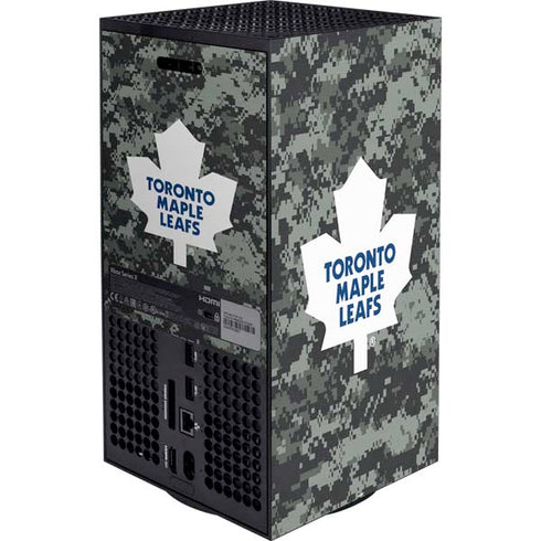 NHL Toronto Maple Leafs Camo Xbox Series X Bundle Skin
