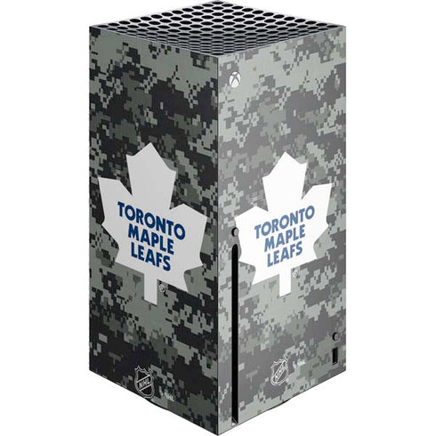 NHL Toronto Maple Leafs Camo Xbox Series X Console Skin