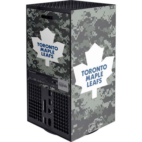 NHL Toronto Maple Leafs Camo Xbox Series X Console Skin