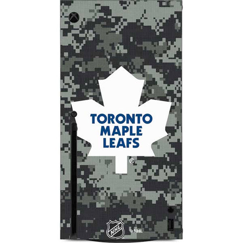 NHL Toronto Maple Leafs Camo Xbox Series X Console Skin