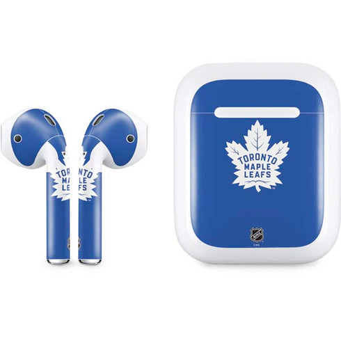 NHL Toronto Maple Leafs Color Pop Apple AirPods Skin